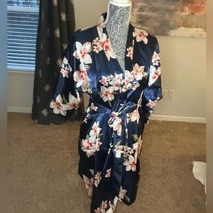 Silk robe
